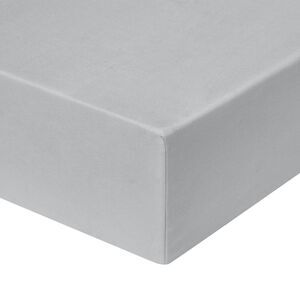 Bamboo Fitted Sheet Cooling Sheets 16 inches Deep Pocket Queen Light Gray